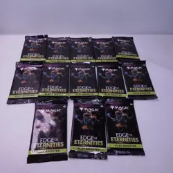Lot of 13 MTG EDGE of ETERNITIES play booster packs New sealed Magic Gathering - Image 1