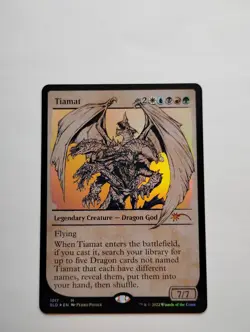 Tiamat Showcase Foil AFR MTG - Image 1