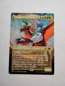 Tiamat (Borderless) - AFR MTG - Image 1