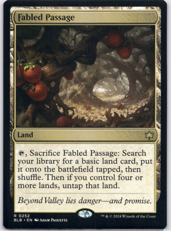 Fabled Passage [Bloomburrow] (BLB) [MTG] Magic 252 - Image 1