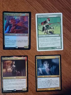 MTG 9 Card Lot Rares/Mythics MP - Image 2