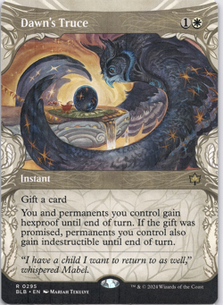 Dawn's Truce (Showcase) [Bloomburrow] (BLB) [MTG] Magic 295 - Image 1