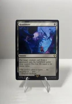 x1 Reanimate R MTG Commander: Final Fantasy M/NM, English - Image 1