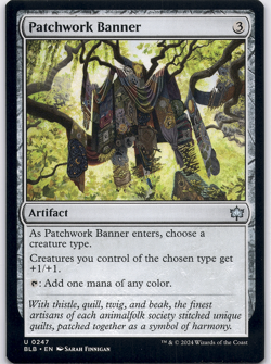 Patchwork Banner [Foundations] (FDN) [MTG] Magic 247 - Image 1