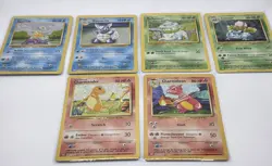 Pokemon Squirtle 001/034, Bulbasaur 001/034, Charmander 001/034, 002/034 Set 6 - Image 1