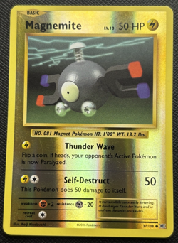 Magnemite 37/108 Evolutions Reverse Holo LP Pokemon 2016 - Image 1