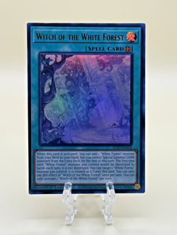 Yugioh Witch of the White Forest ALIN-EN058 Ultra Rare 1st Edition NM - Image 1