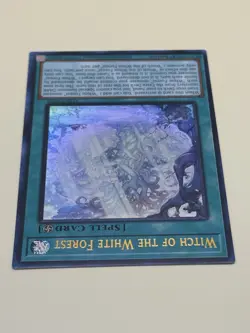 Yugioh Witch of the White Forest ALIN-EN058 Ultra Rare 1st Edition NM - Image 2
