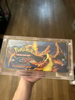 2014 Pokemon XY Flashfire Booster Box Factory Sealed - 36 Packs Clean With Case - Image 2