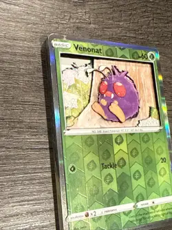 Pokemon Custom 3D Shadowbox Card Venonat!!🔥🔥🔥 - Image 3