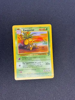 Pokemon Exeggutor 39/130 Base Set 2 Non-Holo WOTC Vintage Card LP VGC - Image 1
