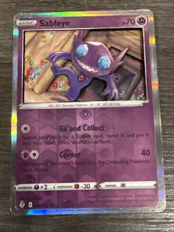 Pokemon Custom 3D Shadowbox Card Sableye!!🔥🔥🔥 - Image 1