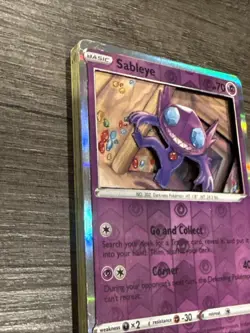 Pokemon Custom 3D Shadowbox Card Sableye!!🔥🔥🔥 - Image 3