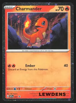 Charmander - SVP 047 - Non-HD Cosmos Holo Promo 151 - Pokemon Card - Image 1