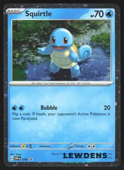 Squirtle - SVP 048 - Non-HD Cosmos Holo Promo 151 - Pokemon Card - Image 1