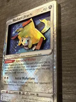 Pokemon Custom 3D Shadowbox Card Radiant Jirachi!!!🔥🔥🔥 - Image 2
