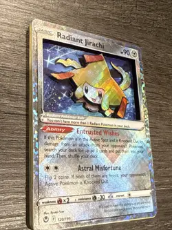 Pokemon Custom 3D Shadowbox Card Radiant Jirachi!!!🔥🔥🔥 - Image 3