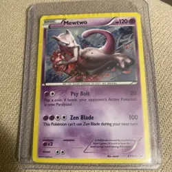 2015 Pokemon XY Promos Mewtwo-Holo Black Star #XY101 - Image 1