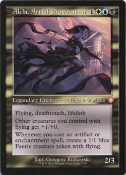 Alela, Artful Provocateur (Retro Frame) M Commander: The Brothers' War 119 - MTG - Image 1