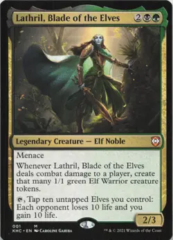 Lathril, Blade of the Elves M Commander: Kaldheim 1 - MTG - Image 1