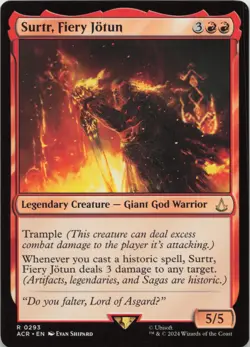 Surtr, Fiery Jotun R Universes Beyond: Assassin's Creed 293 - MTG - Image 1