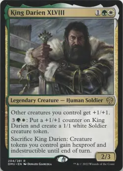 King Darien XLVIII R Dominaria United 204 - MTG - Image 1