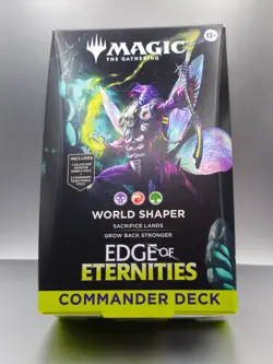 Magic The Gathering MTG Edge Of Eternities EOE World Shaper Commander Deck - Image 1