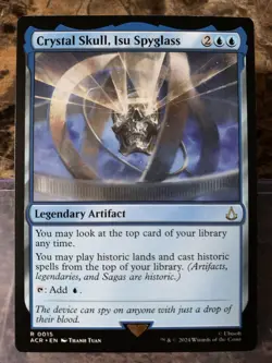 MTG TCG Assassins Creed Crystal Skull, Isu Spyglass 0015 Regular Rare - Image 1