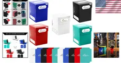 Impact-Resistant Trading Card Deck Boxes - 5 Pack for MTG, Pokemon & Yu-Gi-Oh - Image 2