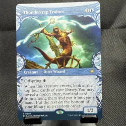 MTG - Thundertrap Trainer (Showcase) - Near Mint - Bloomburrow - Image 1