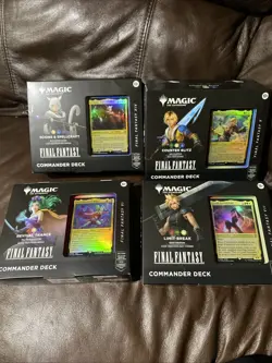MtG Commander FINAL FANTASY Commander Deck Display, NEW SEALED - Image 1