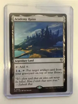 Academy Ruins - 58 - NM - Commander: Aetherdrift - MTG - Image 1