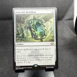 Emerald Medallion MTG MH3 #0291 - Image 1