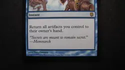 Retract Darksteel Near Mint MTG rare Instant - Magic the Gathering card NM WOTC - Image 4