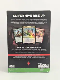 Magic The Gathering Commander Masters Precon Commander Deck Sliver Swarm MTG New - Image 3