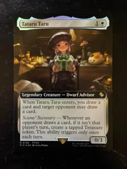 MTG Final Fantasy English Tataru Taru Extended Art 0138 Foil - Image 1