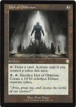 Idol of Oblivion (Retro Frame) R Commander: The Brothers' War 144 - MTG - Image 1