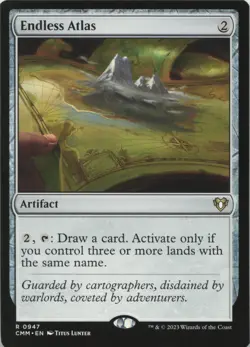 Endless Atlas R Commander Masters 947 - MTG - Image 1