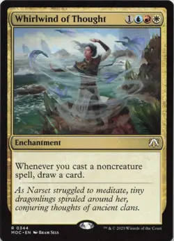 Whirlwind of Thought R Commander: March of the Machine 344 - MTG - Image 1