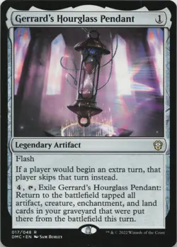 Gerrard's Hourglass Pendant R Commander: Dominaria United 17 - MTG - Image 1