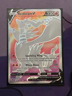 Reshiram V #172/195 Silver Tempest NM/Near Mint Pokemon 2022 - Image 1