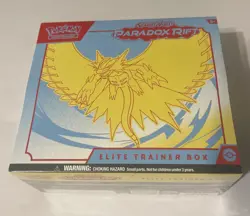 Pokemon TCG: Scarlet & Violet Paradox Rift Elite Trainer Box - Roaring Moon 820650854163 - Image 1