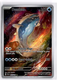 Pokemon TCG Dondozo 207/198 SV01: Scarlet & Violet Base Set Illustration Rare - Image 1