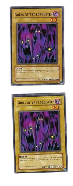 2x Soul of the Forgotten PSV-098 - Unlimited - Yugioh NM/M (Never Played) - Image 1