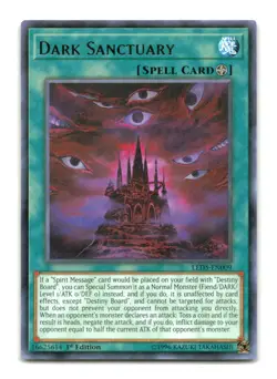 Dark Sanctuary - LED5-EN009 1st Edition Rare - YuGiOh-LP - Image 1