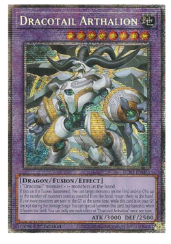 Dracotail Arthalion - JUSH-EN006 - Starlight Rare - YuGiOh - Image 1