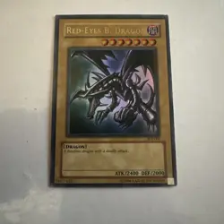 Yugioh! - Red-Eyes B. Dragon - LOB-070 - Ultra Rare - MP - Image 1