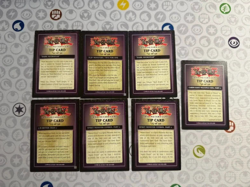 7x Yu-Gi-Oh! Tip Cards - Assorted - Yugioh Vintage - Image 1