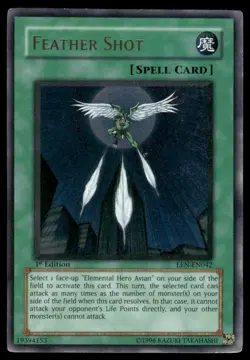 YuGiOh Elemental Energy Feather Shot (UTR) #EEN-EN042 NM - Exact Card Shown - Image 1