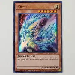 Krystal Dragon - MVP1-ENSV2 - Ultra Rare - HP - Limited - Yugioh - Image 1